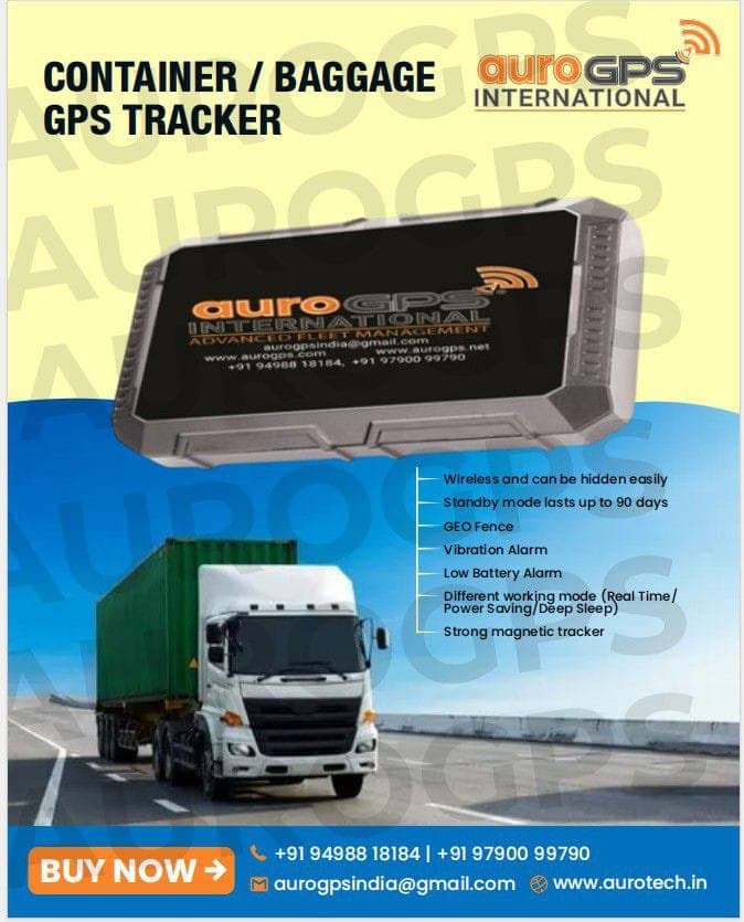 Container / Baggage GPS Tracker